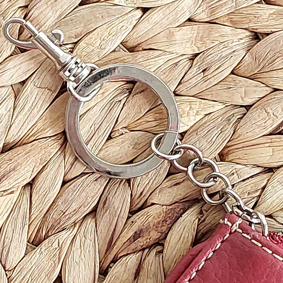 Ladybug Red Leather Key/Coin Purse - Picture 4 of 6